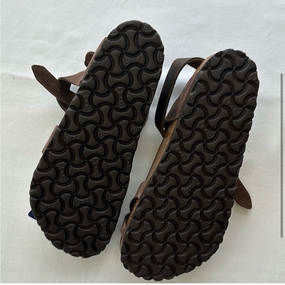 NWT Birkenstock Yara Habana brown leather Women’s size 38 US 7-7.5 sandals - Picture 7 of 7